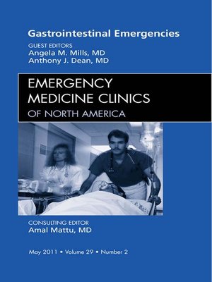 cover image of Gastrointestinal Emergencies, an Issue of Emergency Medicine Clinics